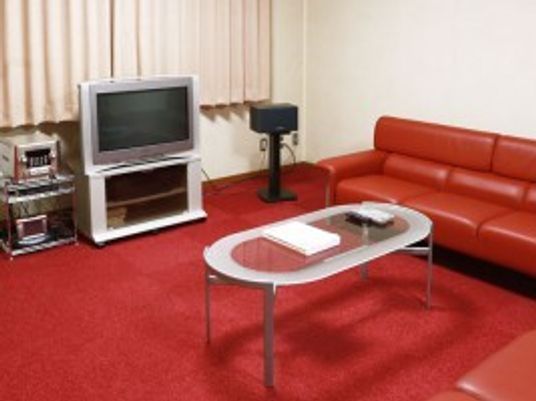テレビのあるくつろぎ室  