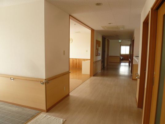 明るい廊下