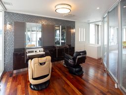 美容室のシャンプーユニット