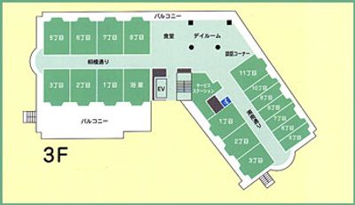 3階フロア図