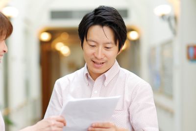 明るい廊下の様子