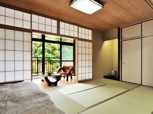 伝統的な日本の和室