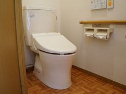 清潔なトイレ設備