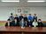職員の集合写真会議室  