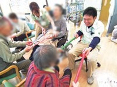 楽しい活動中の室内
