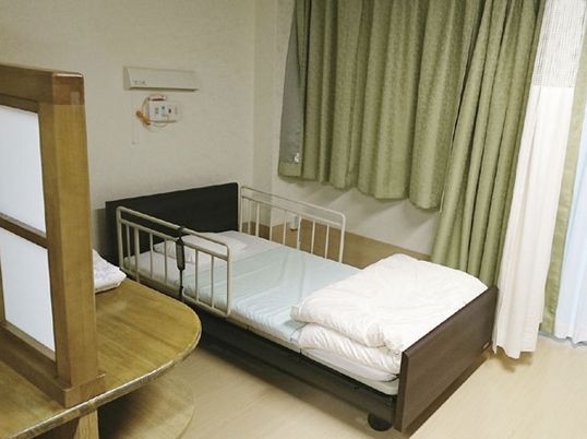 静かな個室の居室
