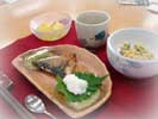 多様なメニューの食事
