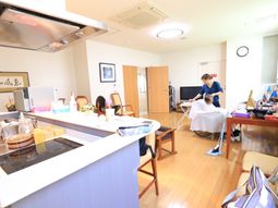 理美容サービスの実施風景