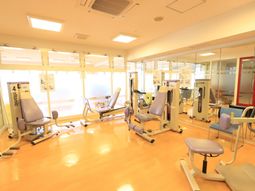 明るいトレーニングルーム