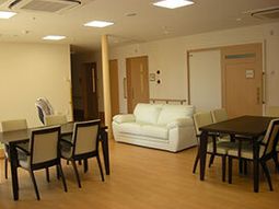 共有スペースの穏やかな雰囲気