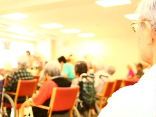 利用者集うリビング