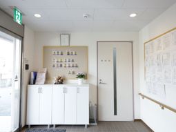 エントランスのカウンター風景