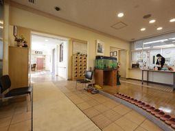 清潔感あるエントランス