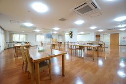 広々とした食堂