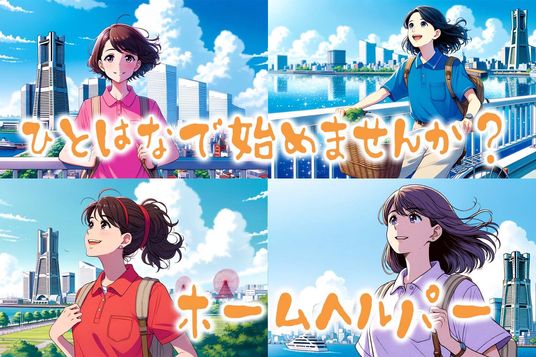 活動的な女性と都会の風景