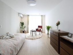 居室の優しい風合い
