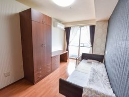 居心地の良い居室の一角