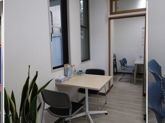相談スペースのある部屋  