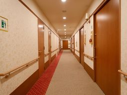 清潔感のある廊下