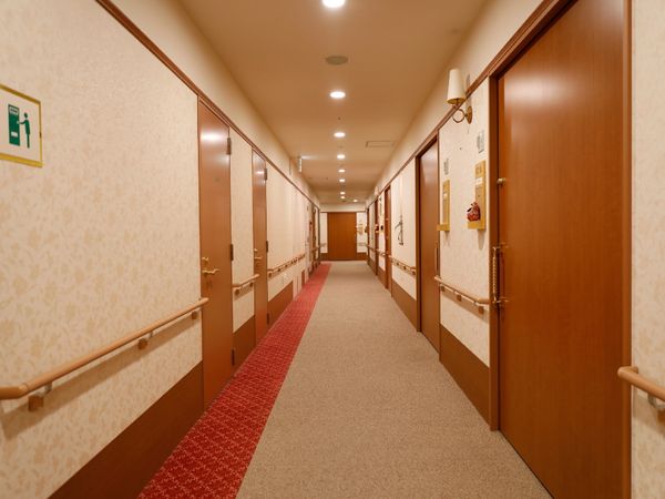 清潔感のある廊下