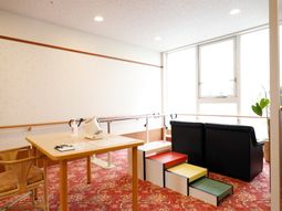 明るい空間のリビング