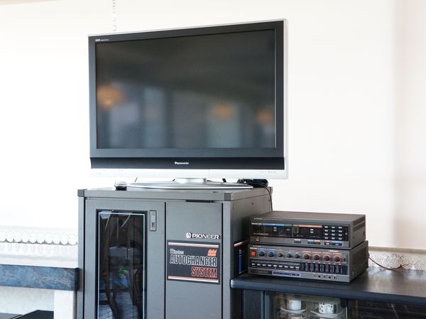 テレビとオーディオ機器