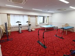 リハビリ用具のある部屋