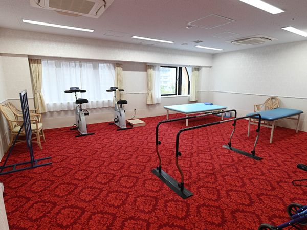 リハビリ用具のある部屋