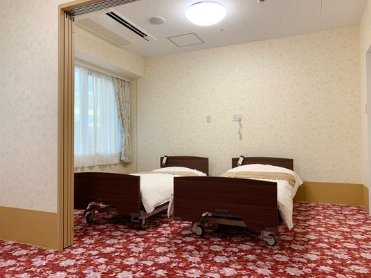 清潔な居室の模様
