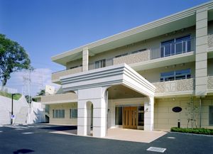スタイリッシュな建物外観