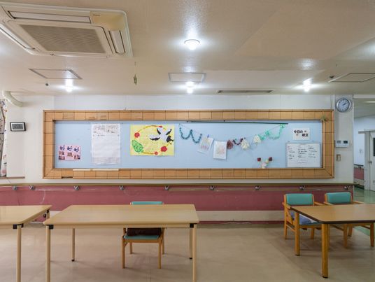 掲示物のある部屋