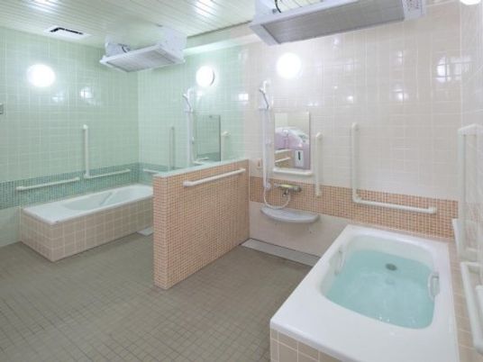 清潔な浴室の設備