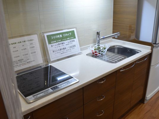 使いやすい調理台