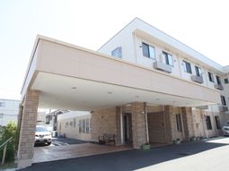 清潔感のあるエントランス