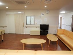 共有スペースのリビング