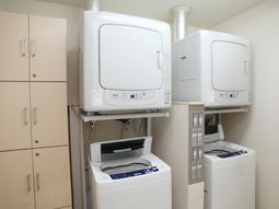 清潔なランドリーコーナー