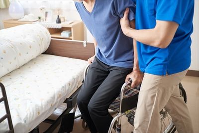 スタッフの支援と居室