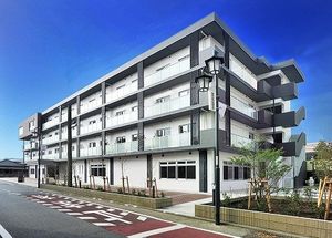 モダンな建物の外観