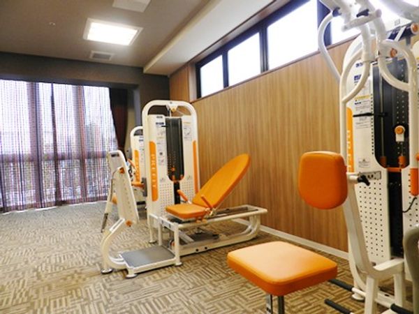 機能訓練室と器具