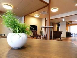 リラックスできるラウンジ