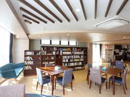 快適な図書コーナー