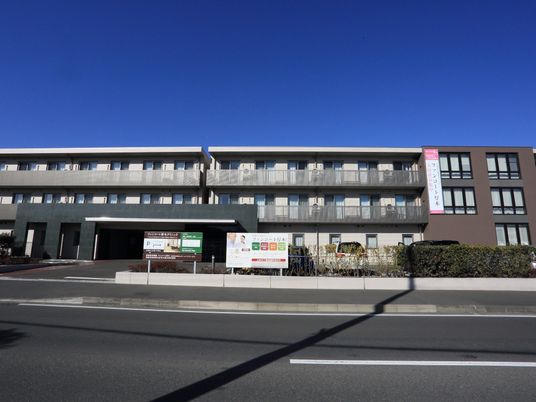 清潔感のある施設の外観