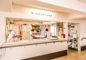 スタッフの対応する部屋
