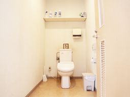 清潔なトイレスペース