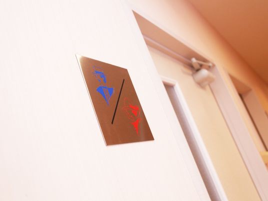 男女共用トイレマーク