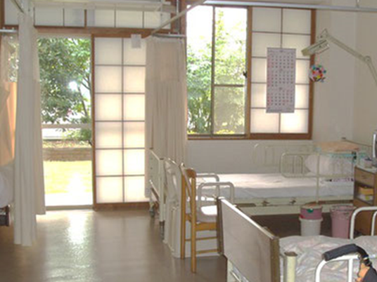 自然光が入る居室