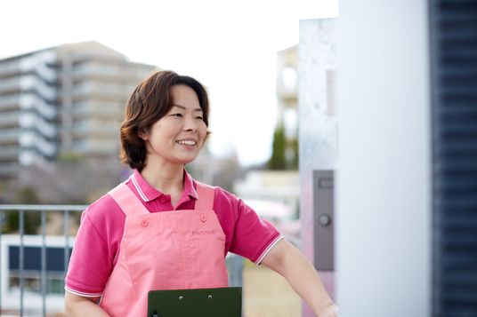 笑顔のスタッフ