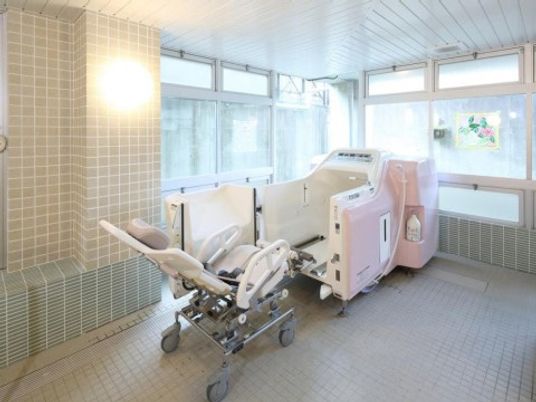 機能的なケア浴室