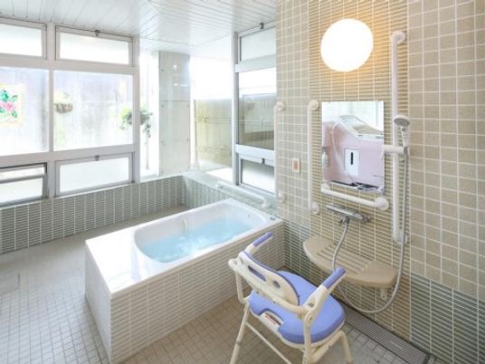 バリアフリー浴室設備