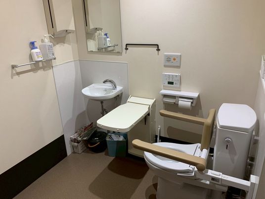 設備が整ったトイレ